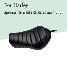 Черное Съемное Сиденье для водителя Harley Sportster Iron 883 XL 883N 2016-2020, аксессуары для мотоциклов 2024 - купить недорого