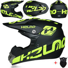 Fora de estrada capacetes downhill corrida montanha rosto cheio capacete da motocicleta moto cruz casco casco 2024 - compre barato
