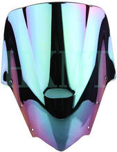 Parabrisas de motocicleta de iridio para Yamaha FZ1 Fazer FZ1S FZS1000S 2006 - 2011 2007 2008 2009 2010, FZS 1000 1000S 2024 - compra barato