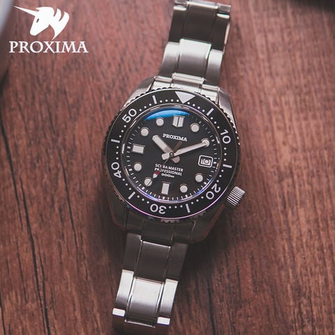 PROXIMA 2021 Business Men's 300m Diving Automatic Watch Sapphire Crystal Mechanical Watch Ceramic Bezel NH35A Luminous Watch 2022 - buy cheap