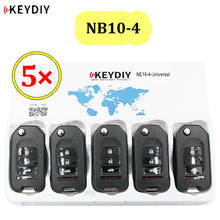 5pcs/lot KEYDIY 3+1 Button Multi-functional Remote Control NB10-3+1 NB10-4 NB Series for KD900 URG200 KD-X2 all functions in one 2024 - buy cheap