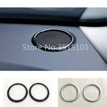 Car Inside Audio Speak Sound Inner Front Dashboard Trims Cover Ring Circle Trim 2pcs For Mazda CX-3 CX3 2017 2018 2019 2020 2024 - buy cheap