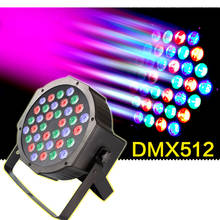 RGB Stage Light 36 LEDS Par Light Disco DJ Lighting dmx led par Club Party light Strobe AC110-240V 2024 - buy cheap