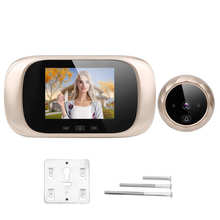 Night Vision Doorbell  Video Intercom 2.8in TFT Visual LCD  Door Viewer IR Night Cyclic Storage Camera Doorbell Ding Dong 2024 - buy cheap