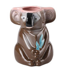 В форме коалы креативная индивидуальная керамическая чашка TIKI Гавайская Коктейльная чашка кружка керамическая кофейная чашка 2024 - купить недорого