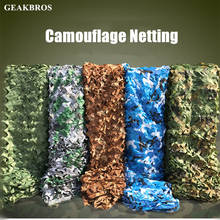 Military Camouflage Netting Camo Net Ultralight Car Cover for Hunting Decoration Sun Shade Party Camping Outdoor 4X6M 3X6M 3X8M 2024 - buy cheap