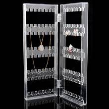 Transparent Jewelry Display Lady Necklace Stud Earrings Holder Hole Showcase Jewelry  Rack Organizer Stand Organizer Showcase 2024 - buy cheap