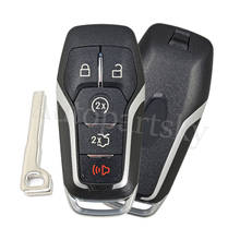 Remote Key Case 5 button 164-R7989 for Ford Edge Explorer Fusion 2015 2016 2017 M3N-A2C31243300 Smart Key Fob Shell 2024 - buy cheap