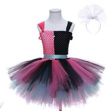 Girls Kids Princess Dress Children Baby Mesh Ball Gown Dance Performance Straped Dresses Vestidos S10845 2024 - buy cheap