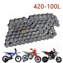 420 Chain 100 Link Gold For CRF 50 70 SSR Pit Dirt Bike 110 125cc Taotao ATV 2024 - buy cheap