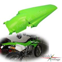 Guardabarros Universal de plástico para motocicleta, Protector verde para moto, guardabarros trasero para Kawasaki KX KLX KXF 65 125 250 450 2024 - compra barato