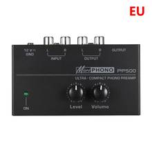 PREAMPLIFICADOR PP500 para tocadiscos de vinilo, preamplificador con nivel de Control de volumen para LP 2024 - compra barato