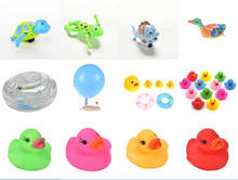 Brinquedos de banho do bebê água jogo torneira chuveiro borracha duck waterwheel dabbling spray água conjunto para crianças animais do banheiro brinquedos verão 2024 - compre barato