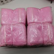 wholesale 100 pcs Pink Organza Drawstring Bags Jewelry Pouches Christmas/Wedding/Gift Packing Bags 7x9 9x12 10x15 13x18 15x20 2024 - buy cheap