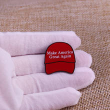 Broche esmaltado do presidente donald trump 2024 - compre barato