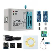 Factory Price! Newest Version EZP2019 High-speed USB SPI Programmer EZP 2019 Support24 25 93 EEPROM 25 Flash BIOS Chip+5 Socket 2024 - buy cheap