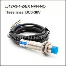 M12 бесконтактный выключатель LJ12A3-4-Z/BX NPN-NO подход Переключатель DC12-24 (на возраст от 6 до 36)V LJ5A3-1 LJ6A3-1 LJ8A3-1 LJ18A3-5 LJ30A3-10 LJ18A3-8 2024 - купить недорого