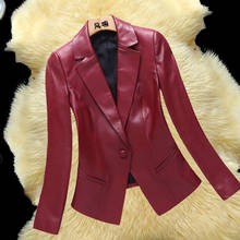 Tcyeek jaqueta de couro legítimo feminina, casaco de pele de carneiro real para mulheres, casual e de escritório, outono 100% 2024 - compre barato