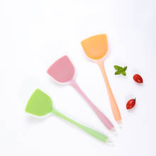 1PC Silicone Kitchen Turner Non-Stick Spatula Flexible Cooking Spatula Heat-Resistant Frying Pan Shovel Kitchen Utensil 2024 - buy cheap