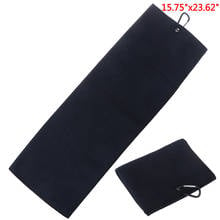 Microfiber Golf Towel 40x60cm With Hook Cleans Clubs Balls Hands Golf Towel 2024 - buy cheap