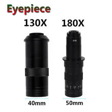 Óculos de lente de microscópio com zoom ajustável, x x, acessórios de lente de montagem com ampliação de vidro, lente grande angular 2024 - compre barato