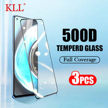 Cubierta completa de vidrio templado 500D para OPPO Realme 8 7 6 5 X2 Q2 X50 X7 Pro GT Neo C17 5i 6i XT C2 C11 X3 C3, Protector de pantalla de vidrio 2024 - compra barato