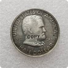 Eua 1922 prêmio com "estrela" memorial meio dólar moeda cópia moeda 2024 - compre barato