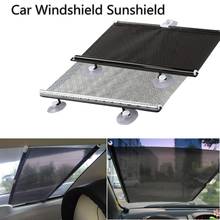 Big Size Roller Blinds Auto Car Retractable Curtain Window Windshield Visor Sunshield Front Rear Side Sun Shade Shield Exterio 2024 - купить недорого