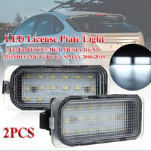 2 pçs led número de luz da placa de licença para ford focus mk ii fiesta mk vii mondeo mk iv kuga S-MAX 2008-2019 dropshipping atacado 2024 - compre barato