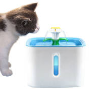 Fuente de agua automática para mascotas, bebedero Ultra silencioso, USB, 2,4 L 2024 - compra barato