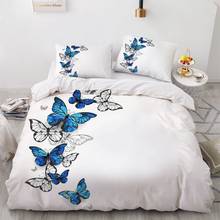 3D Digital Printing Custom Bedding Set,Single Queen King,Blanket/Quilt/Duvet Cover Set luxury butterfly Bedclothes Microfiber 2024 - buy cheap