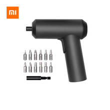 Xiaomi-Destornillador eléctrico Mijia, herramienta original sin cable con 12 brocas de acero S2 de tipo PH/H/SL, batería de 2000mAh recargable y motor de fuerza de 5 N.M 2024 - compra barato