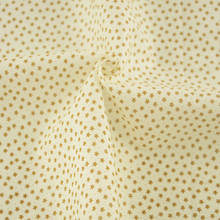2016 New Arrival Brown Stapelia Design Cloth Home Textile Telas Tissue Dark Yellow Colour Patchwork Scrapbooking Art Work Tecido 2024 - compre barato