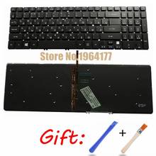 Russian Laptop Keyboard forAcer Aspire V5-552 V5-552G V5-552P V5-572 V5-572G V5-572P V5-573 V5-573G V5-573P V5-583 Backlight RU 2024 - buy cheap