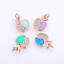 New Product Opal Crystal Copper Apple Jewelry Making DIY Fashion Jewelry Accessories Wholesale 2024 - buy cheap