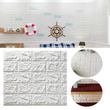 3D Wallpaper Brick Wall Stickers Decor Foam Wall Covering Wall Sticker For Living Room DIY Background 2024 - buy cheap