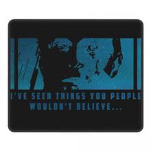 I've Seen Things Rutger Hauer Blade Runner Artwork Novelty Mouse Pad with Locking Edge Mat Pads Rubber Gamer Computer Laptop Pad 2024 - buy cheap