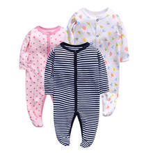 Комплект из 2 предметов; Ползунки для новорожденных; детские пижамы; комбинезон Carters; одежда для маленьких мальчиков и девочек 0-12 месяцев; комплект одежды для малышей 2024 - купить недорого