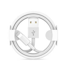 Cabo usb de carga rápida para iphone, 1m, 2m, 3m, 5m, iphone 6, 6s, 7, 8, plus, x, xr, xs max, 11, 12 pro, ipad mini 2, 3 air 2024 - compre barato