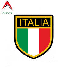 Aliauto Flag Italia Car Sticker Sunscreen Waterproof Reflective Cover Scratches Decoration Decal Accessories PVC,12cm*10cm 2024 - buy cheap