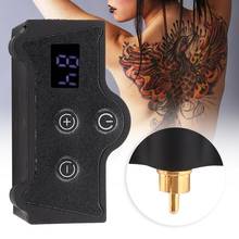 LED Display Tattoo Power Supply Cordless Tattoo Pen Power Supply RCA Connection Tattoo Machine Accessory Wireless Power Supply 2024 - buy cheap