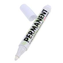Белый маркер для белой доски Краски масла автомобиля маркер для шин ручка Водонепроницаемый Краски маркер ручка граффити 2024 - купить недорого