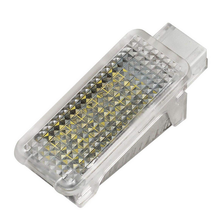 12V Carro LEVOU LUZ de Cortesia Porta Luz do Projetor Para Audi A3/A4/A6/VW/Skoda Pé ninho Luzes Led tronco Bagagem Luz Lâmpada 6000K Branco 2024 - compre barato