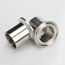 BSPT 1/2" DN15 Sanitary Female Thread Pipe Fitting with Weld Ferrule Tri Clamp Type Stainless Steel SS304 2024 - buy cheap