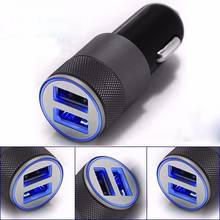 kongyide Car Charger Mini Dual USB Car Charger Universal 12V Mobile Phone Tablet quick charge Usb Charger for Car 2 Usb Adapter 2024 - buy cheap