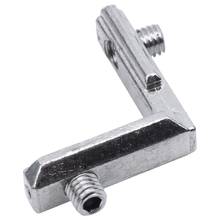 Promotion! 10x T-slots L-shaped internal corner connector bracket for aluminum profile 2020 series slots 6mm 2024 - buy cheap