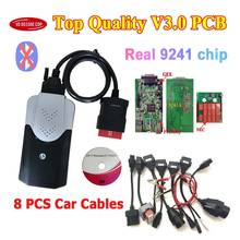 Melhor v3.0 novo 9241 chip vd ds150e cdp pro plus com bluetooth 2017. r3 keygen para carros/caminhões obdii diagnostic-tools para delphis 2024 - compre barato