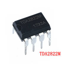 10PCS TDA2822M DIP8 TDA2822 DIP 2822M DIP-8 new and original IC 2024 - buy cheap