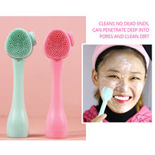 Silicone Facial Cleansing Brush Cleansing Instrument Mud Mask Brush Facial Mask Scraper Makeup Remover Cleansing Mask Spoon 2024 - buy cheap