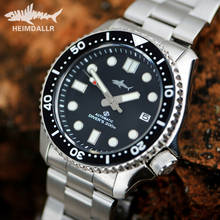 HEIMDALLR Men's Mechanical Watches Sharkey SKX007 NH35 Automatic Watch 3C Luminous Dial Sapphire 200M Diver Watch Mechanic Watch 2024 - buy cheap